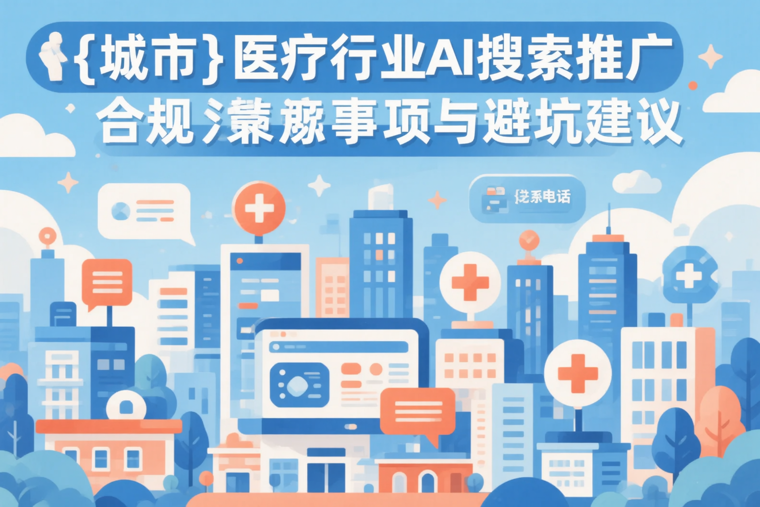 丹东医疗行业AI搜索推广合规注意事项与避坑建议
