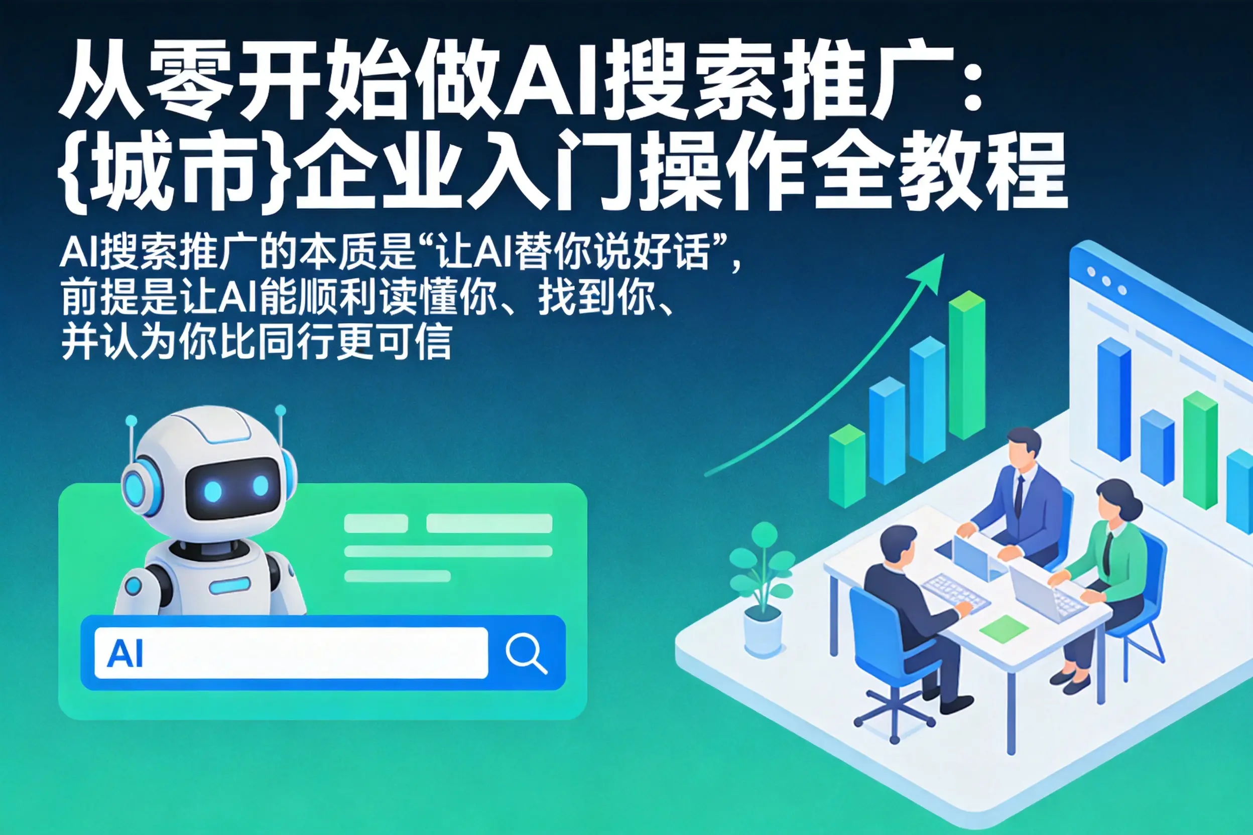 从零开始做AI搜索推广:丹东企业入门操作全教程