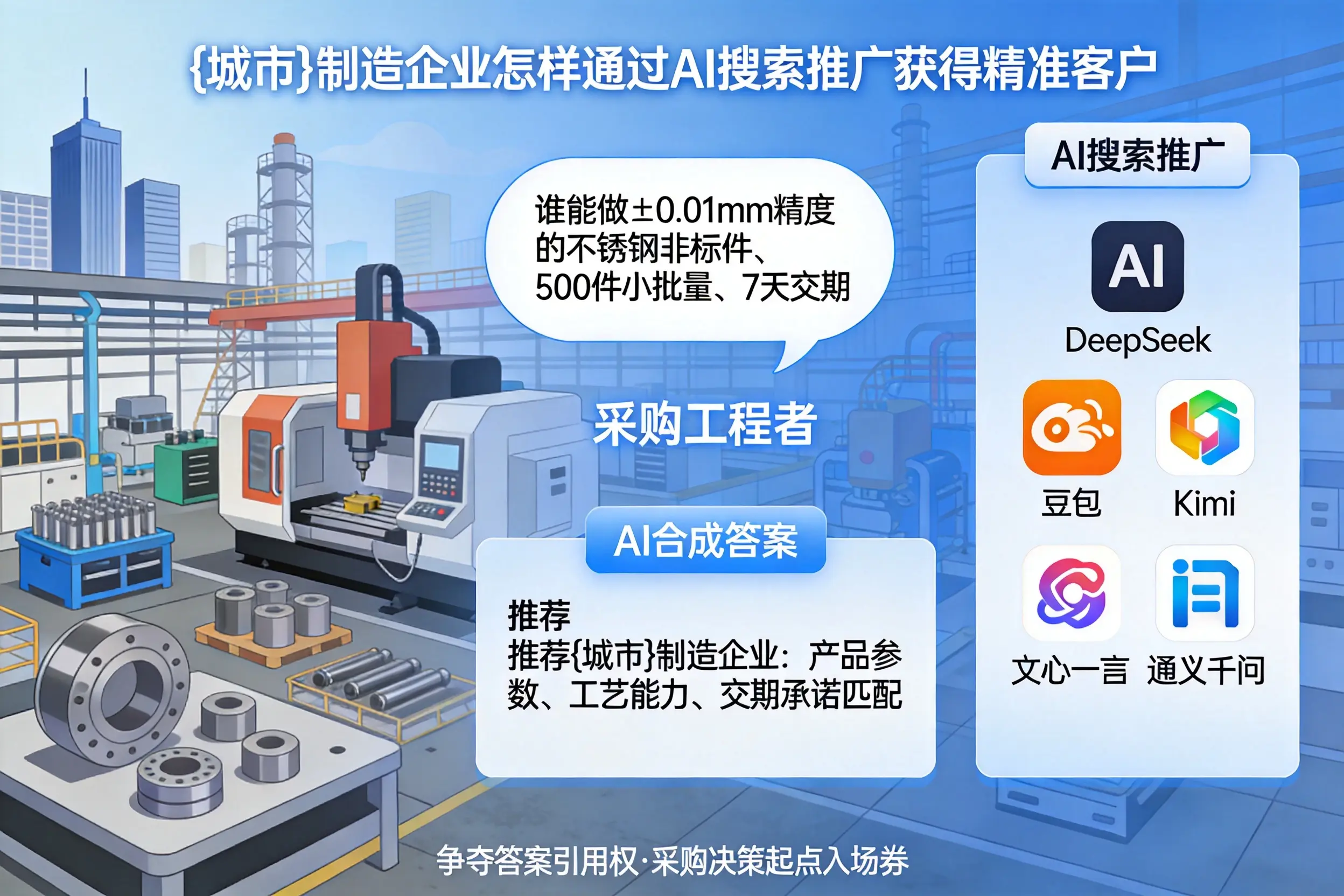 丹东制造企业怎样通过AI搜索推广获得精准客户