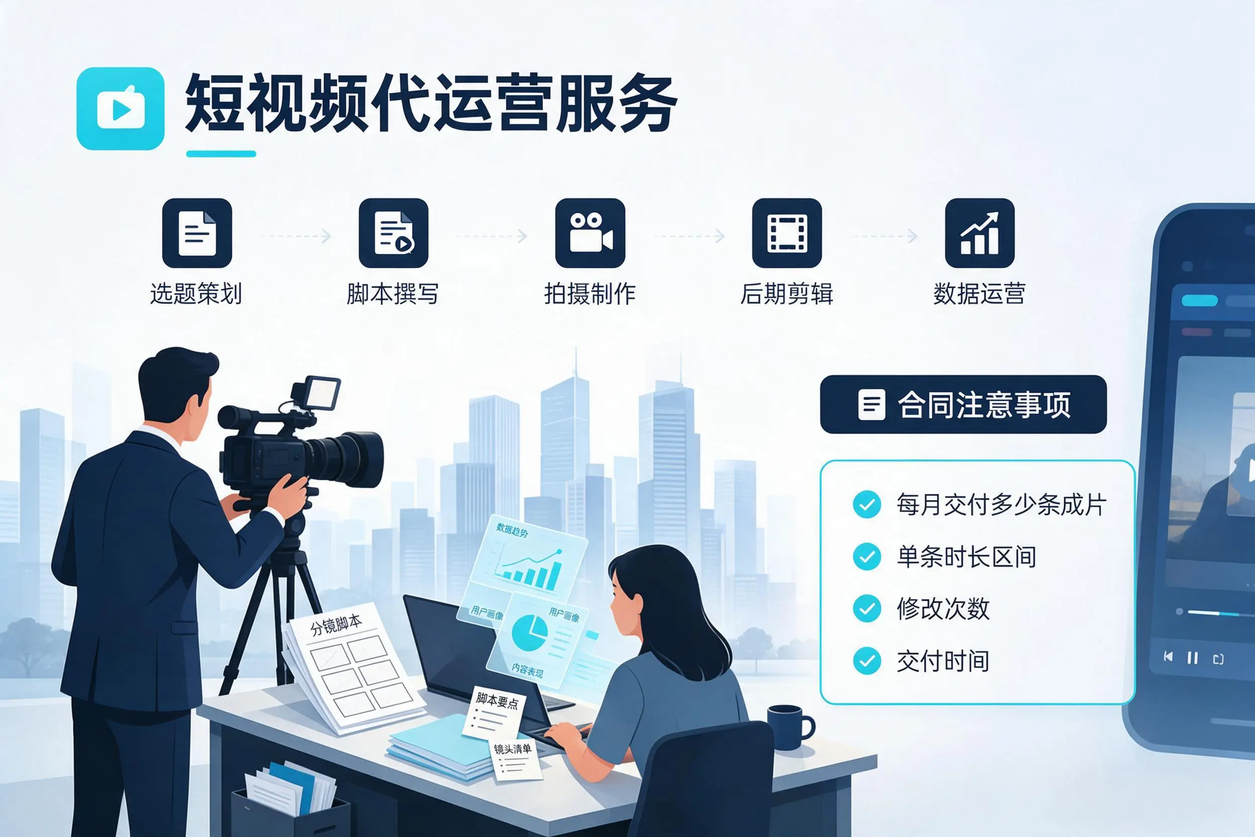 短视频代运营包含哪些服务？丹东企业常见问题科普